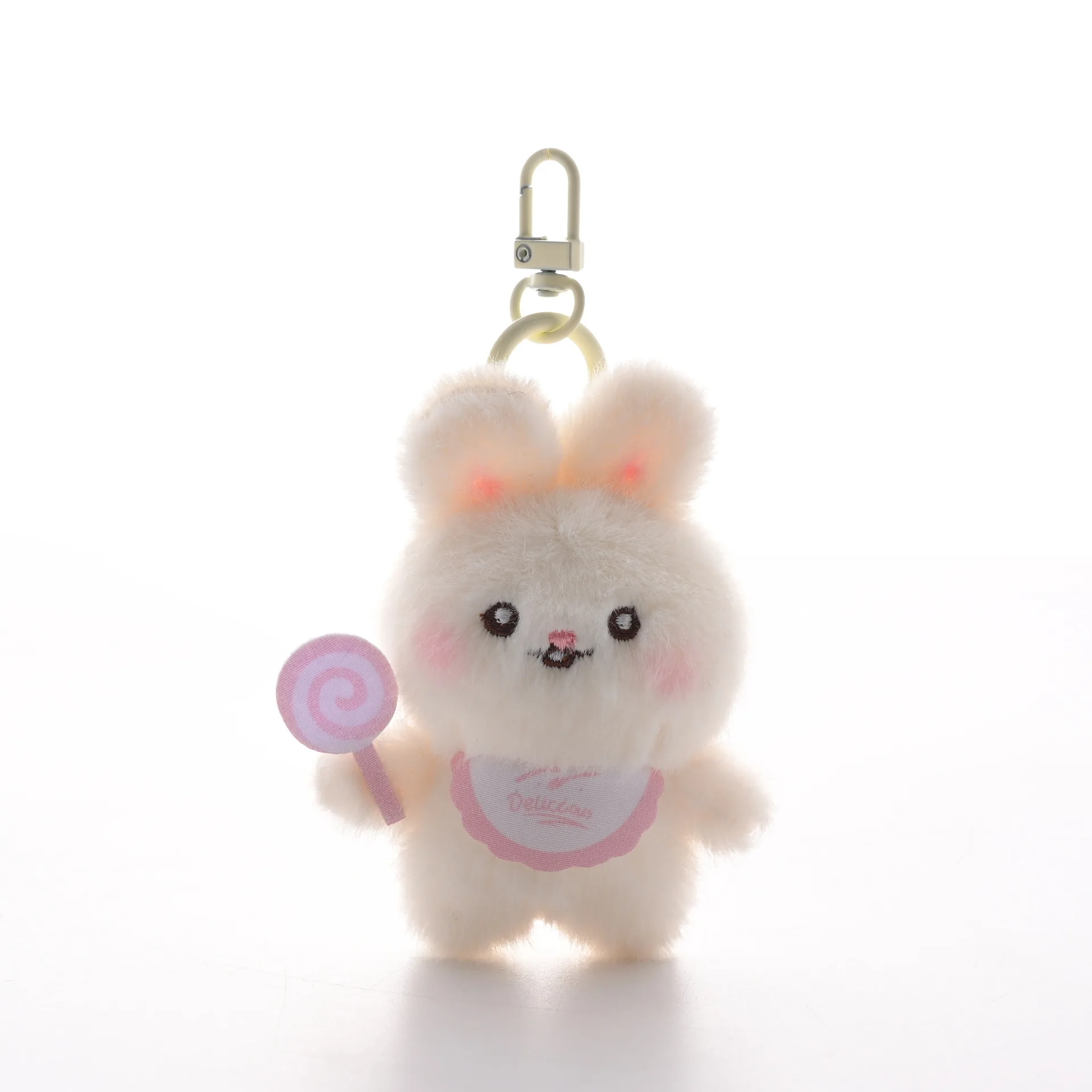 Mignon petit nez Ga dessin animé guérison bonbons cochon lapin porte-clés en peluche poupée pendentif sac à dos décoration suspendue