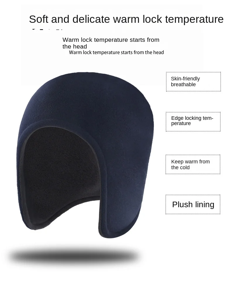 Beanie-Mütze für Männer/Frauen, leichte, übergroße, große, dünne Totenkopfmütze, Chemo-Mütze, Nachtschlafmütze – Detail 6