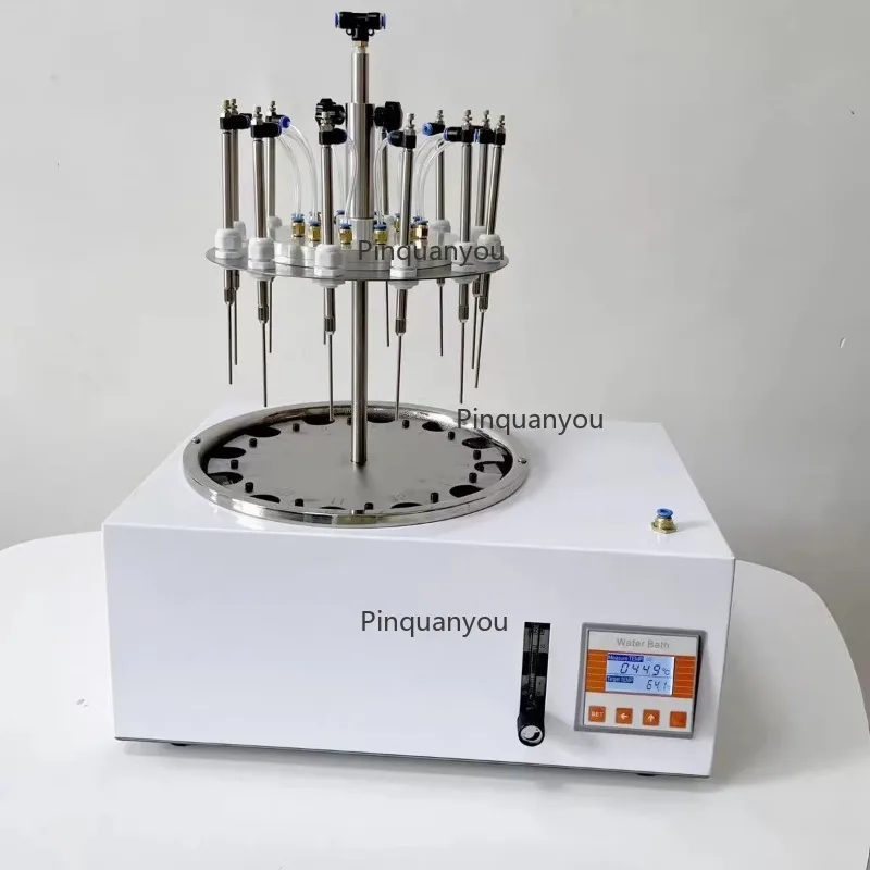 Round Nitrogen Evaporator with Water Bath for Sample Concentration in Lab Constant Temperature Water Bath Nitrogen Evaporator