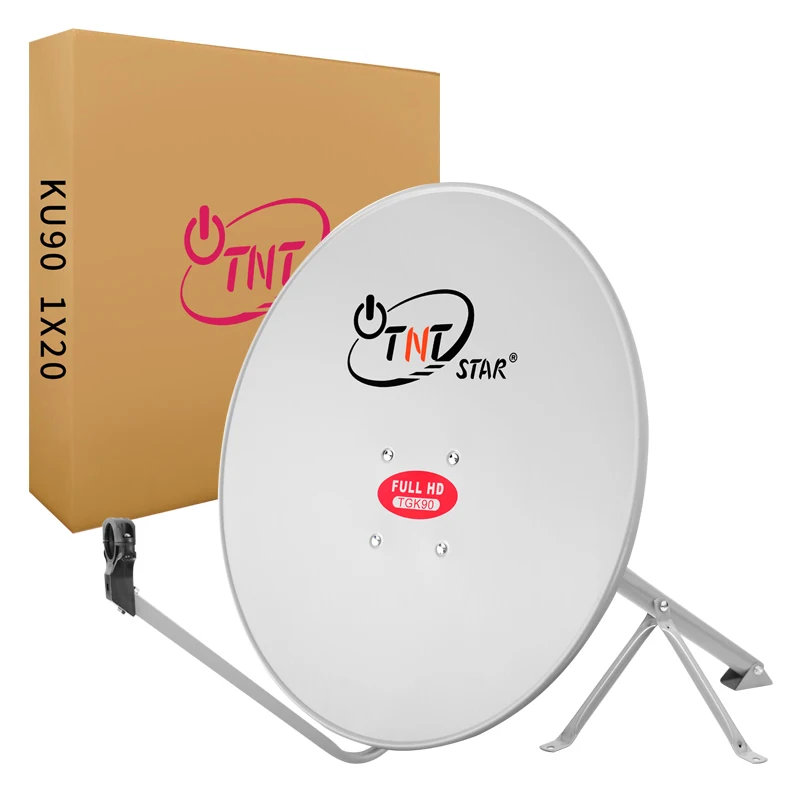 

TNTSTAR KU90 Ku Band 90 Internet Satellite Dish Antenna Tv Antenna Rotation