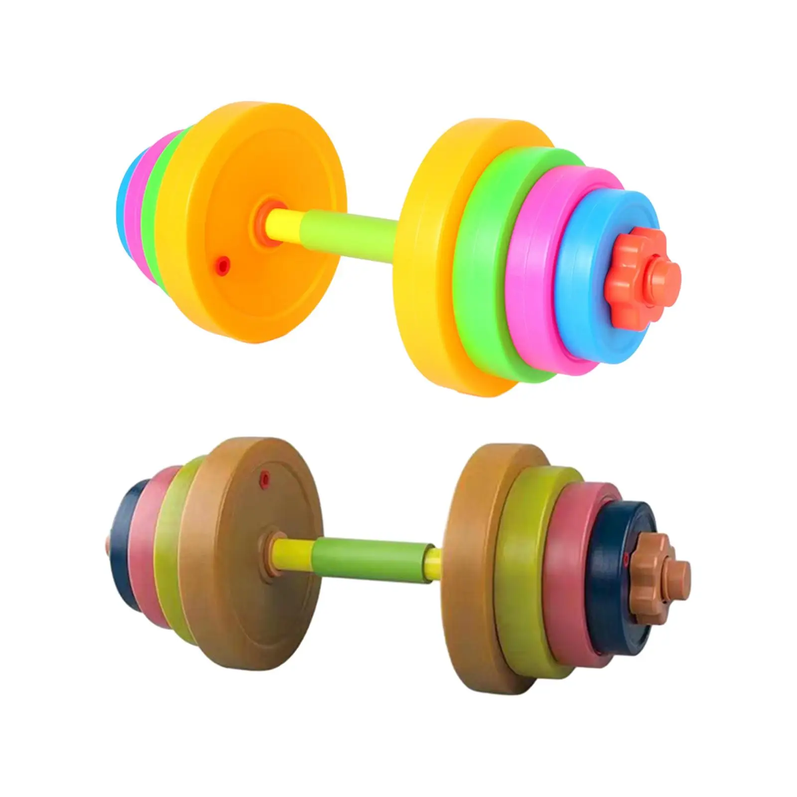 Kids Weight Toys Weightlifting Kids Barbell Toys Adjustable Weight Kids Exercise Equipment for Girls Children Boys Kids 3~8