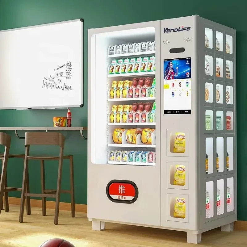 Commercial full automatic high quality vendlife new business ideas vending machine for foods and drinks