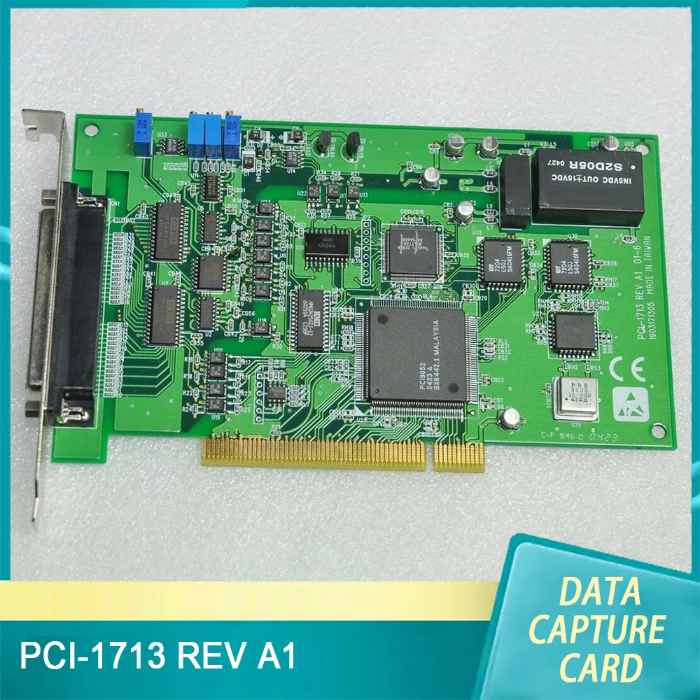

PCI-1713 REV A1 Data Capture Card Isolated Analog Input Card