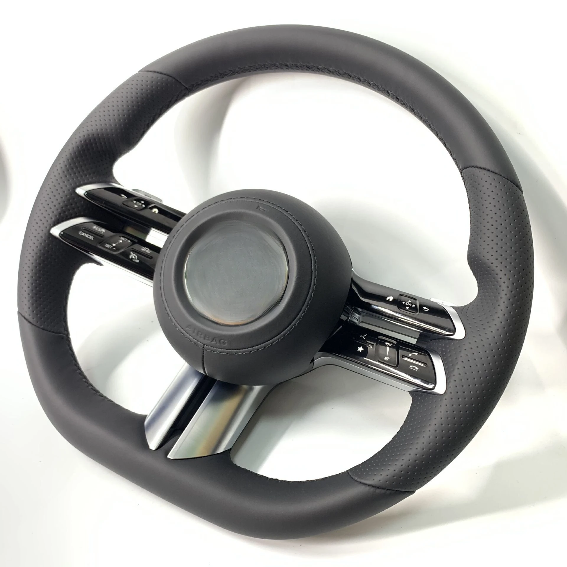 

Suitable for small dragonfly steering wheel A class C class E class old model changed to new carbon fiber