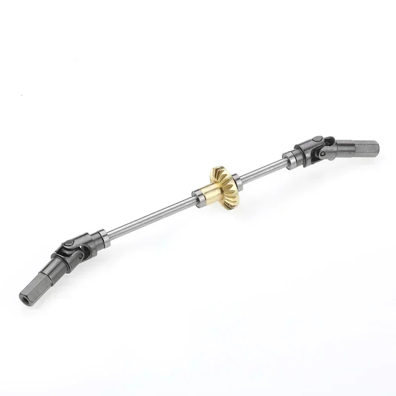 2개입 메탈 유니버설 스티어링 조인트 드라이브 샤프트 액세서리 WPL C14 C24 C34 B24 B36 MN D90 D91 MN99S RC 자동차 부품용