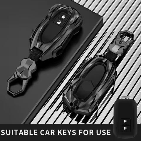 Fit for suzuki car key case cover ring chain shell holder Ertiga Swift&nbsp;Wagon R Japanese Monopoly Type 3c Ignis Embona XL7