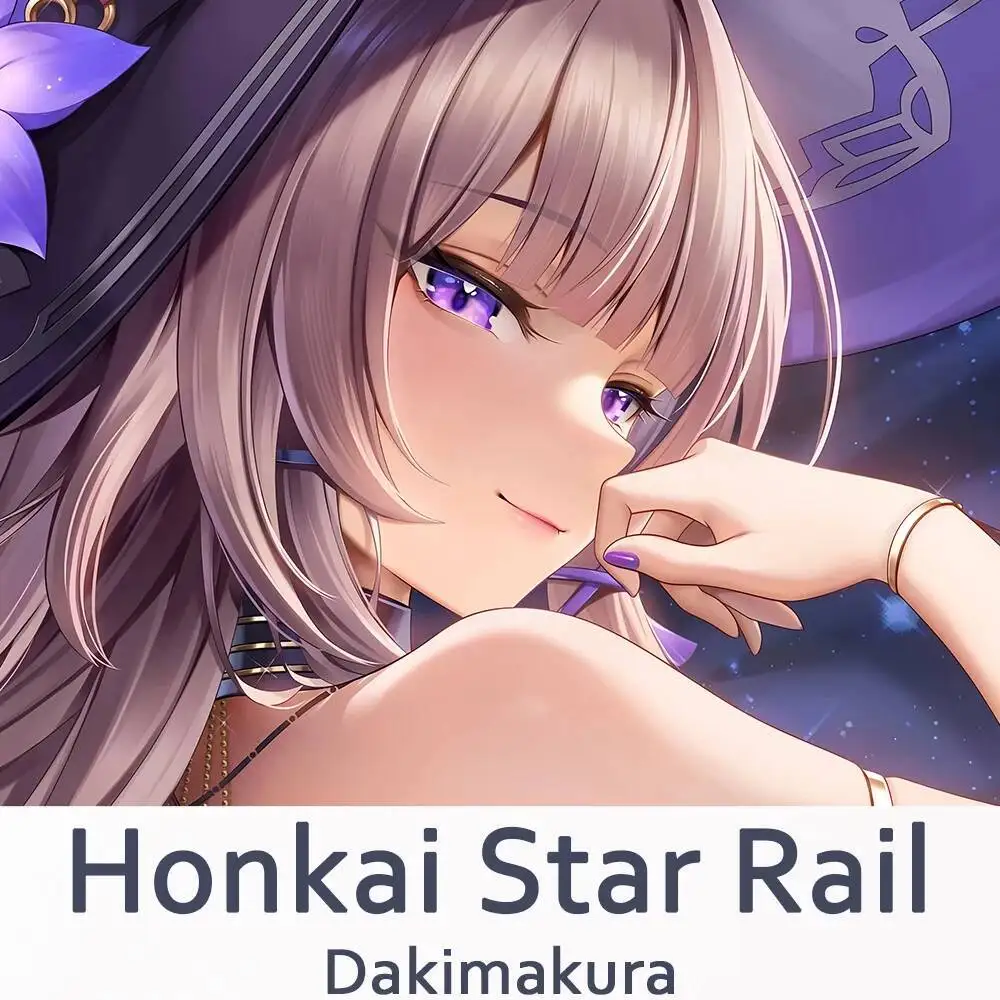 

Honkai Star Rail Herta Dakimakura 2WAY Hing Body Case Anime Pillow Cushion Cover