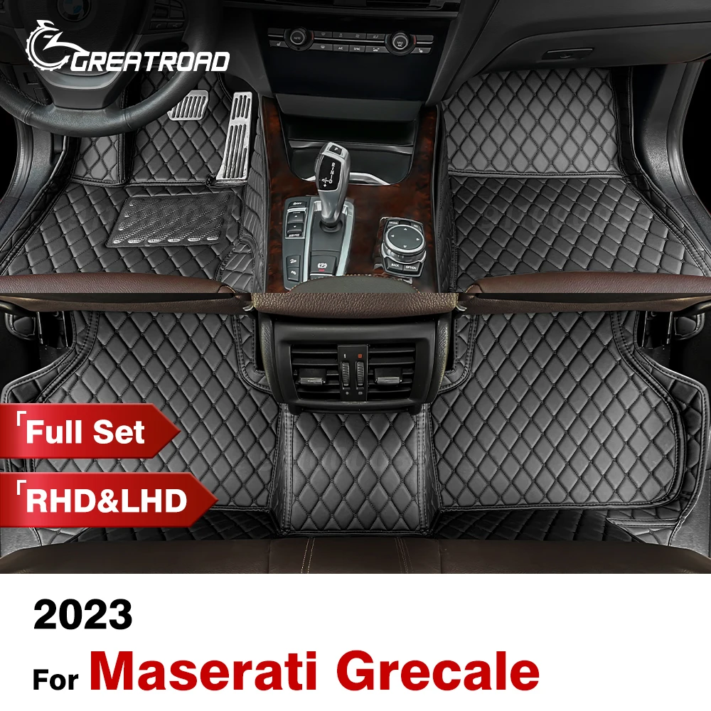 

Пользовательские автомобильные коврики для Maserati Grecale 2023, детали интерьера, аксессуары, защитные детали