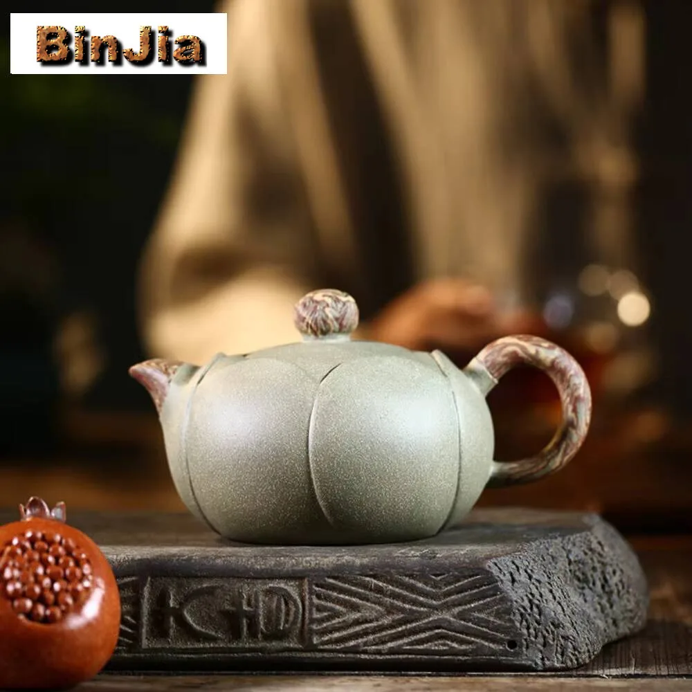 

300ml Yixing Tea Pot Purple Clay Teapots Beauty Handmade Kettle Set Tie Guanyin Zisha Customized Authentic Large Capacity Gift