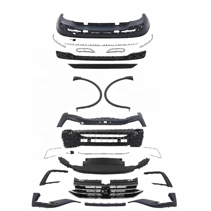 

Factory hot salesKSEEK Car Part Wholesale Price Bumper Assembly High Guarantee Bumper Kit for VW 2022 Tiguan