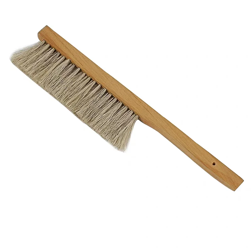 100 Pieces Soft Bristles Imitation Ponytail Bee Brush 3 Rows Thick Bristles Honeybee Broom Beekeeping Grooming Tool