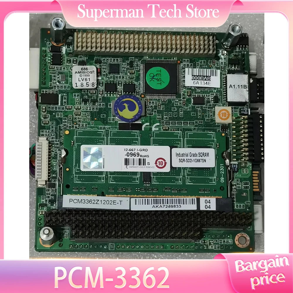 

Для встроенной материнской платы промышленного управления Advantech PCM-3362Z PCM-3362