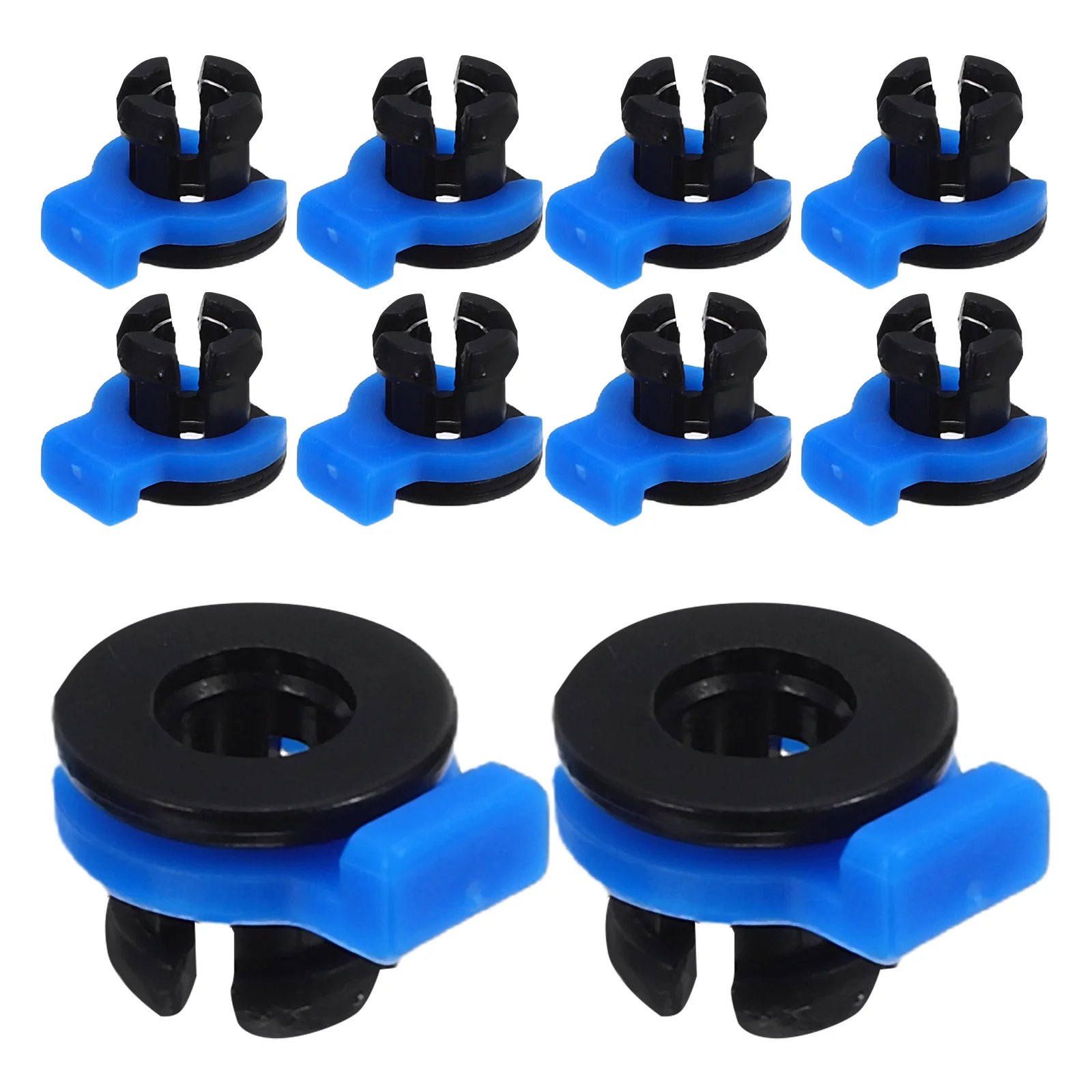 

20pcs 3D Printer Tube Clamp 4Mm Bowden Pneumatic Connector Quick Release Clips For Printer Hose Support Stable Printing