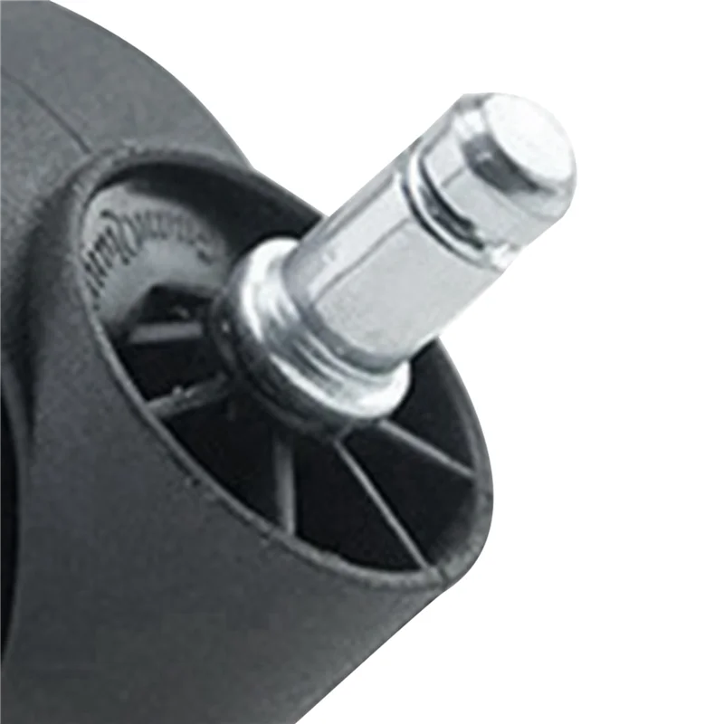 MAKE-10Pcs 2 Polegada preto cadeira de escritório rodas substituição-rodízios de cadeira de escritório resistentes para pisos de madeira/carpete