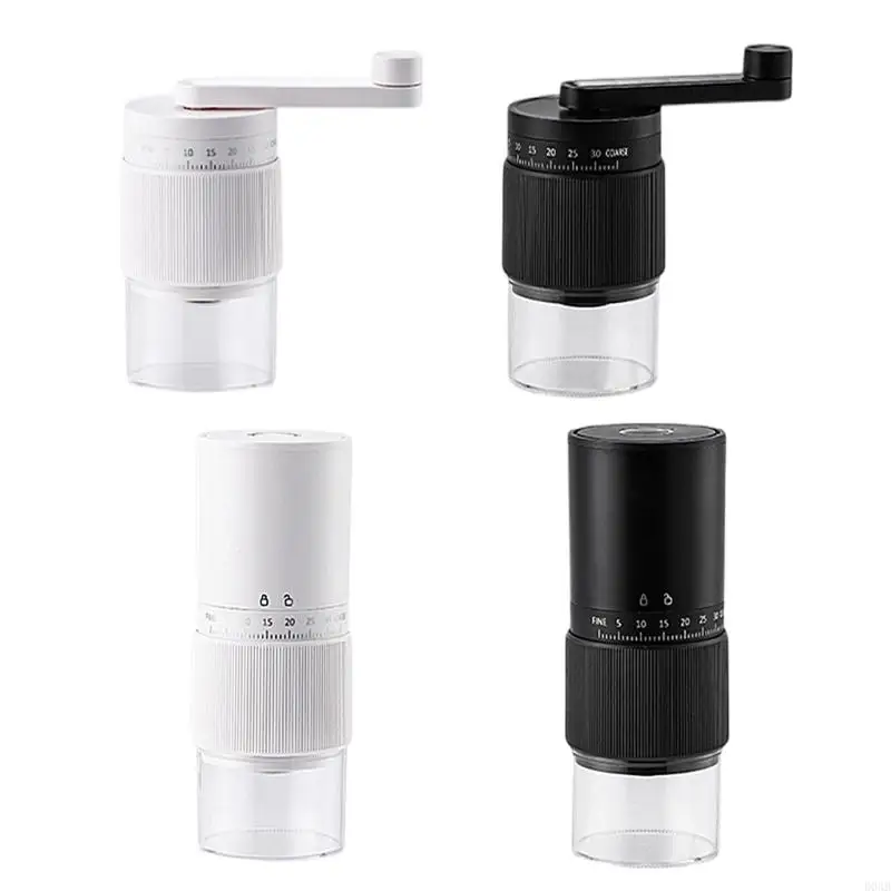 D0AB المحمول يدوي القهوة طاحونة 35 إعداد ABS نسيج للمنزل والخارج