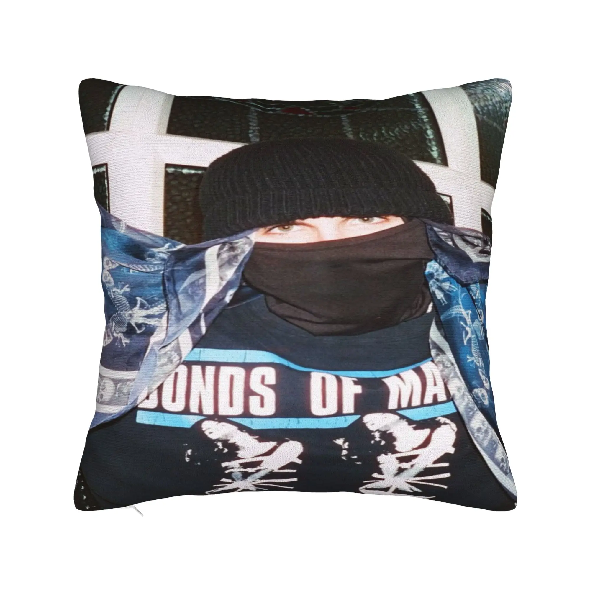 

Наволочки с принтом рэпера EsDeeKid, наволочки, наволочки Y2K, декор для кровати, молния, разные размеры