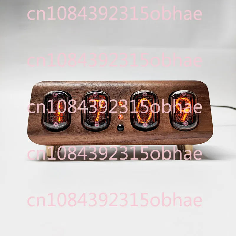 In12 Nixie Tube Clock - Minimalist Bluetooth-controlled Glow Tube Table Clock with Alarm - Authentic Nixie Clock