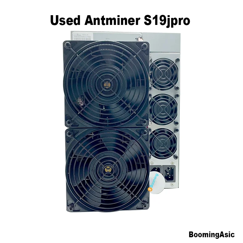 Bitmain Antminer S19jpro 104T usado, S19j Pro 104Th, 3068W, ganancia, Asic Crypto, minero de Bitcoin Hashrate 104Th/s PSU incluido