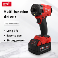 Milwaukee Impact Driver Brushless 300NM Motor Cordless Rechargeable m18 battery Impact Wrench Screwdriver  1/2 Car Truck Repair