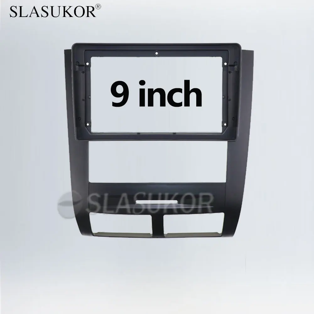 9 INCH Fascia fit For SSANGYONG Rexton 2002 - 2006 Panel Dash Mounting Installation Trim Kit Frame Bezel