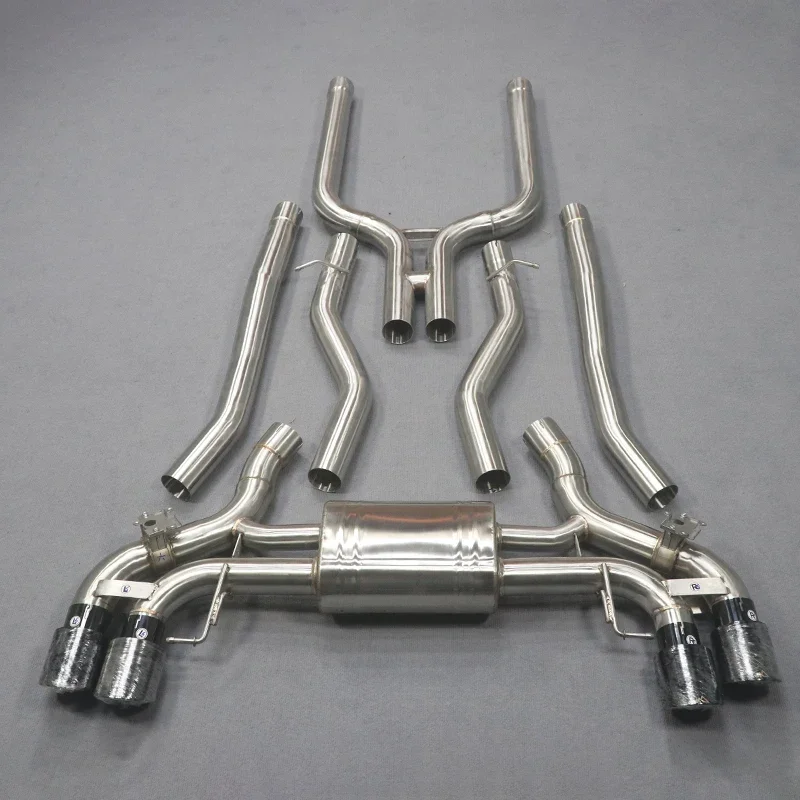 

Hot Sales Exhaust System Catback Valve for BMW M5 F90 S63B44B Gold Fish Scale Welded Engine Application Stainless Steel Brushed