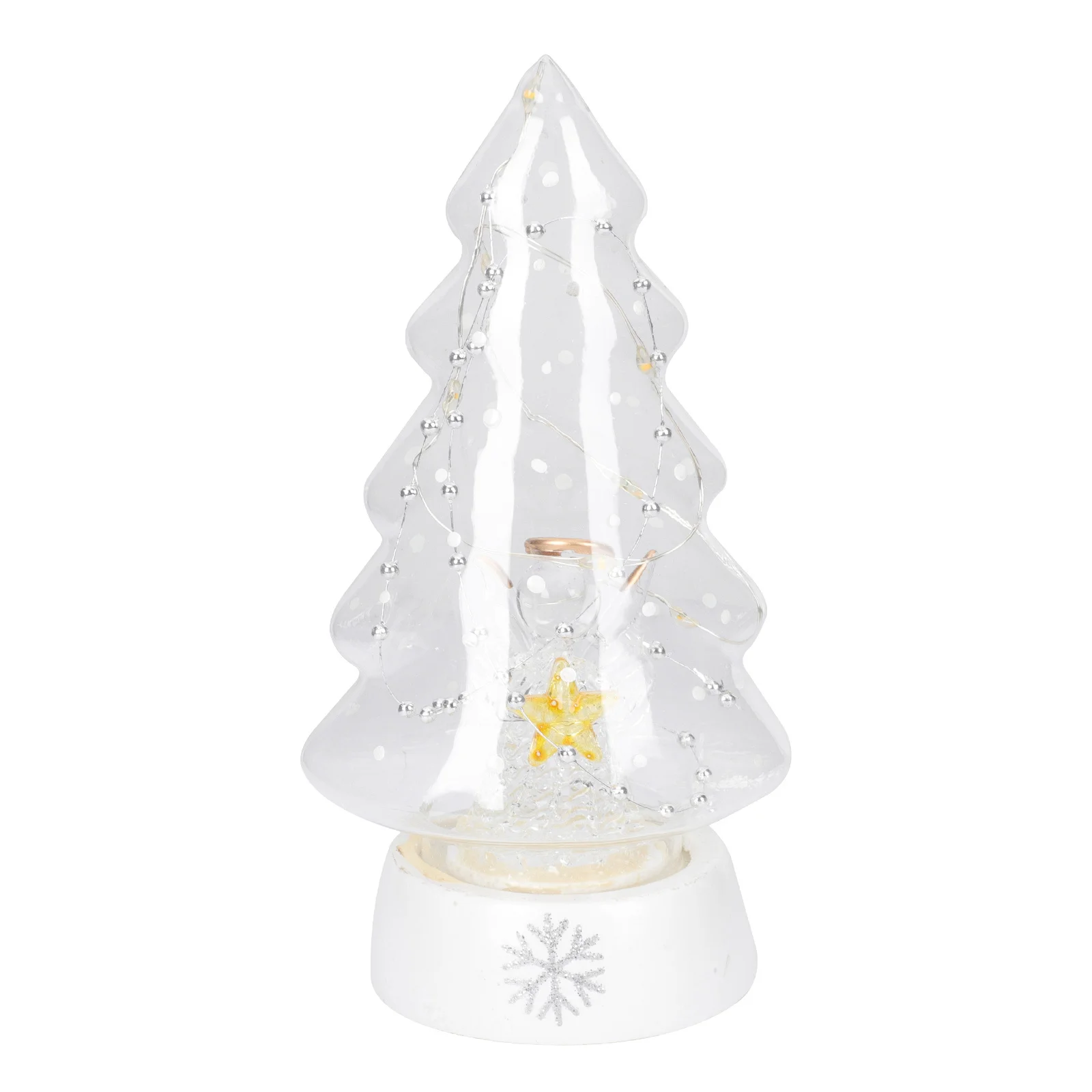 

1Pcs Small Night Lamp Premium Glass Material Practical Bedroom Lamp Night Light Desktop Adornment Luminous Decoration