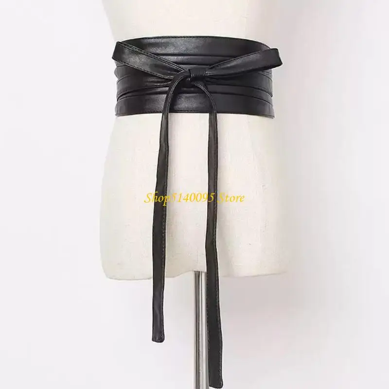 DXAE – ceinture large en PU, durabilité, réglage facile taille, Look élégant