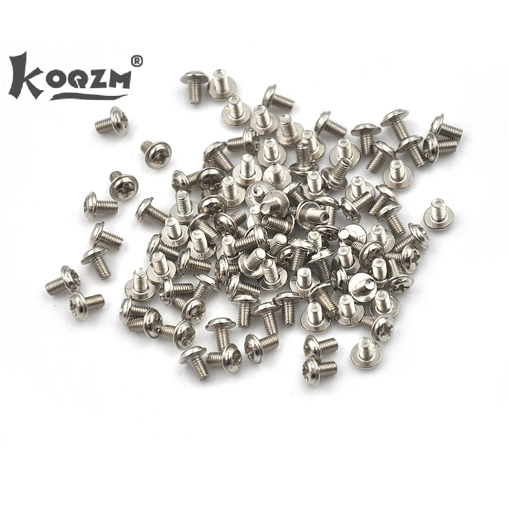 100 Stuks M3 Schroef M3X5 5mm PC Case Harde Schijf Precisie PSU 6/32 "Hex Schroeven Voor computer Floppy DVD ROM Moederbord