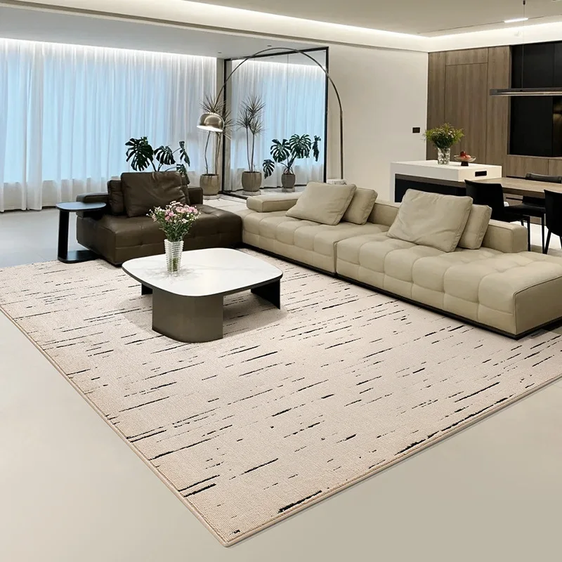 Household carpets for living room and bedroom stain-resistant and easy to maintain bedside rugs sofa and coffee table floor mats