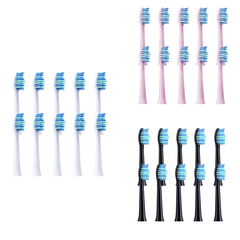 10PCS Replacement For HUAWEI/Lebooo/Fupai/KKC/ZR Smart Electric Toothbrush Clean Brush Heads  Replace Brush Head