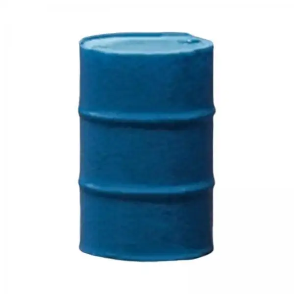 Handcrafted 1/64 Scale Oil Barrel Resin Miniature Model Figure Collectibles for Desktop Home Decoration