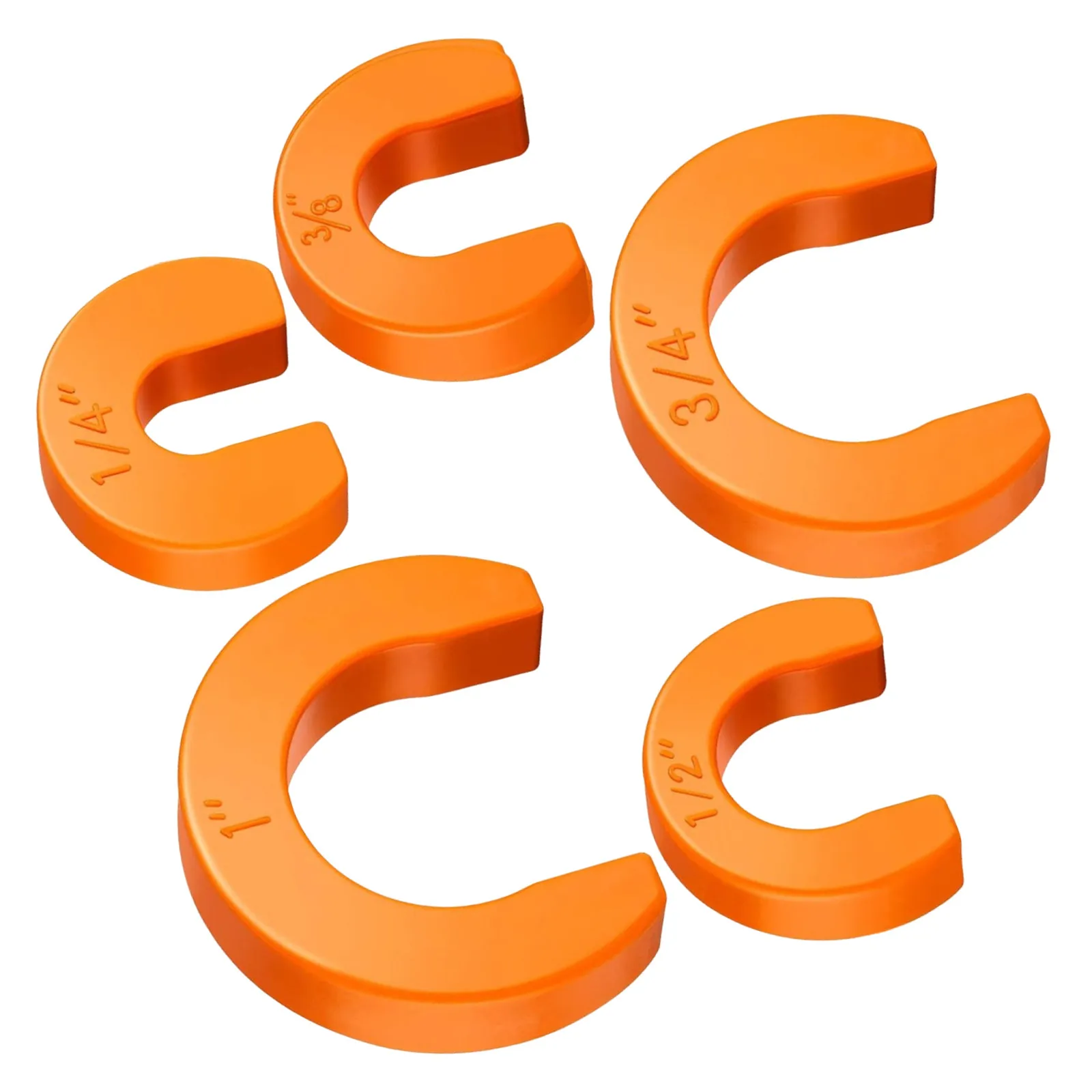 5Pcs Pipe Disconnect Clips Multiple Sizes 1 14 38 12 34 Push-Fit Plumbing Fitting Removal Tool Easy Extract Quick Connect view 5
