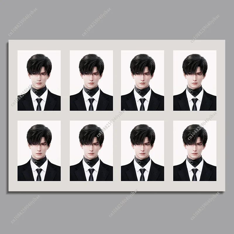 Amour et espace profonde Sylus Xavier Zayne Rafayel Caleb dessin animé ID Photo Anime Cosplay personnage Photo papier Fans Collection cadeau