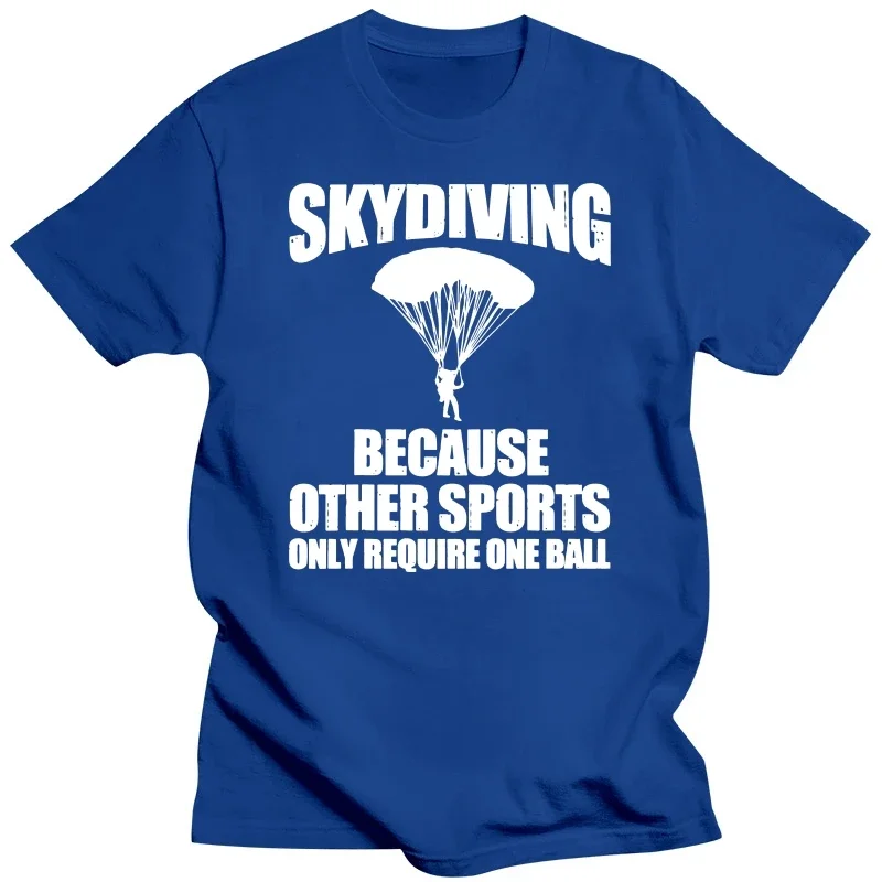 Graphic Cotton Streetwear Short Sleeve Birthday Gifts Summer Style T-shirt Cool Skydiving Art Skydive Parachute Skydiver T Shirt