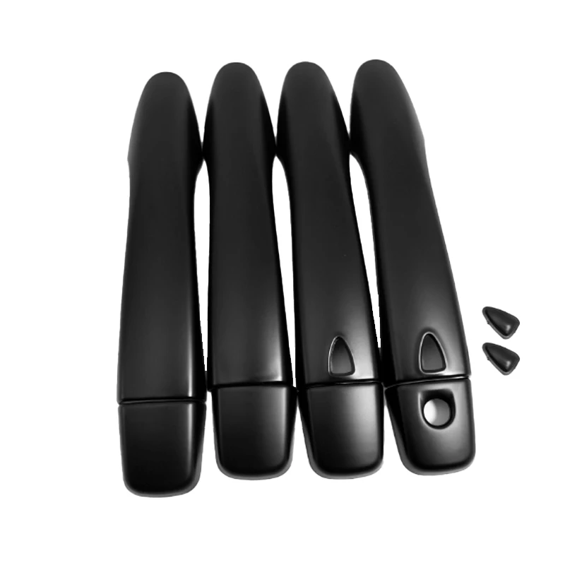 Matte Black Car Side Door Handle Bowl Covers Trim for NISSAN Terra 2018-2024 Set of 4 Accessories view 3