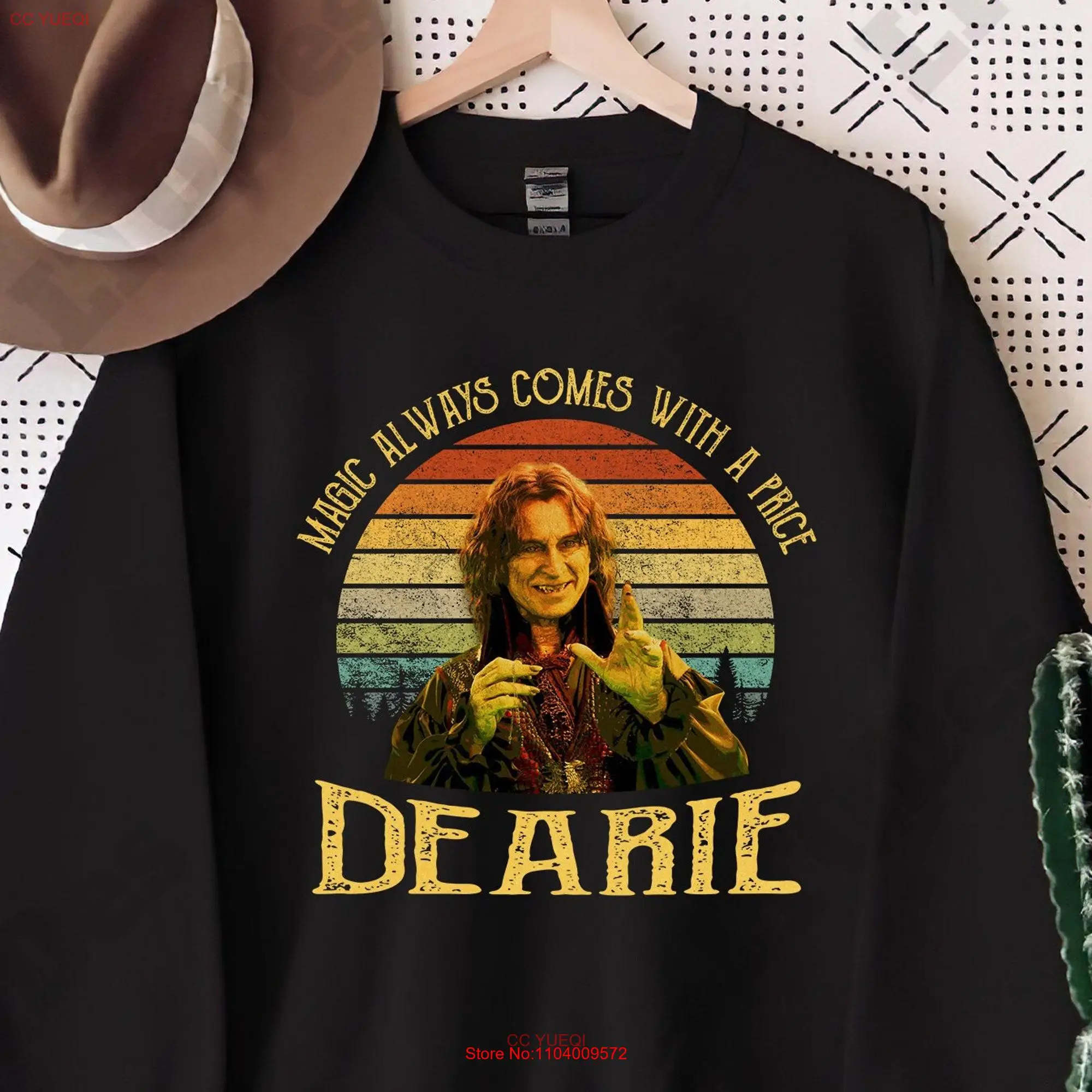 

Magic Always поставляется с ценой Винтажная футболка с длинным или коротким рукавом