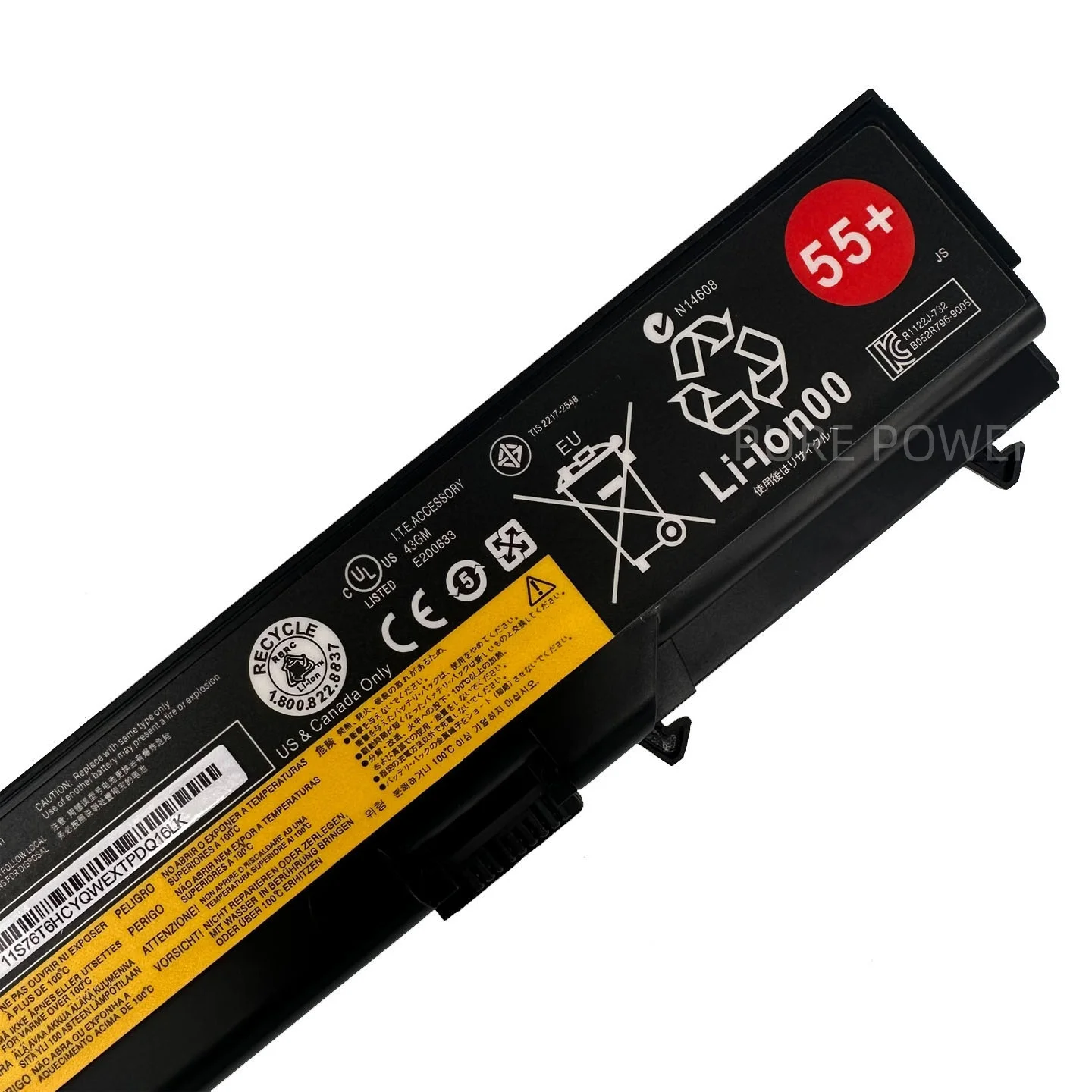 New Laptop Battery 42T4791 42T4790 10.8V 57WH 5.2Ah High Quality For Lenovo ThinkPad SL410 T410 L410 E40 E50