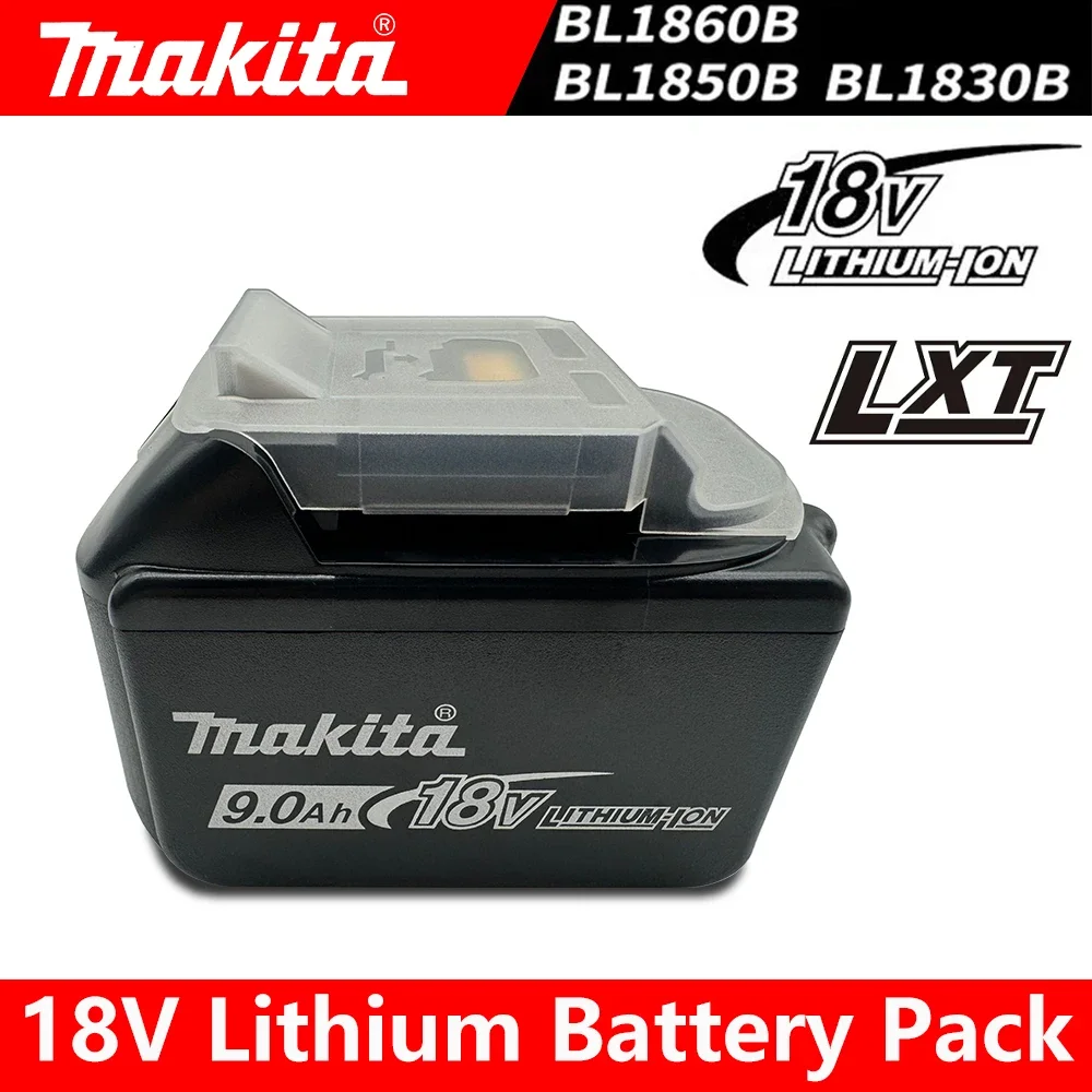 

NEW Makita 18V 9AH 9000mAh Battery Rechargeable Li-ion Lithium-ion Batteries Charger for BL1860B BL1850 BL1830 BL1815 LXT400