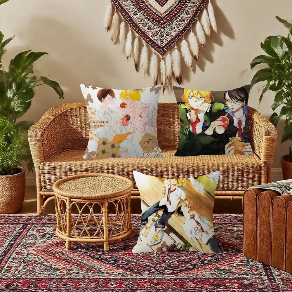 D-Doukyuusei Classmates Custom  Decorative Pillowcase Square Pillowcase Home Office Decorative Cushion Cover