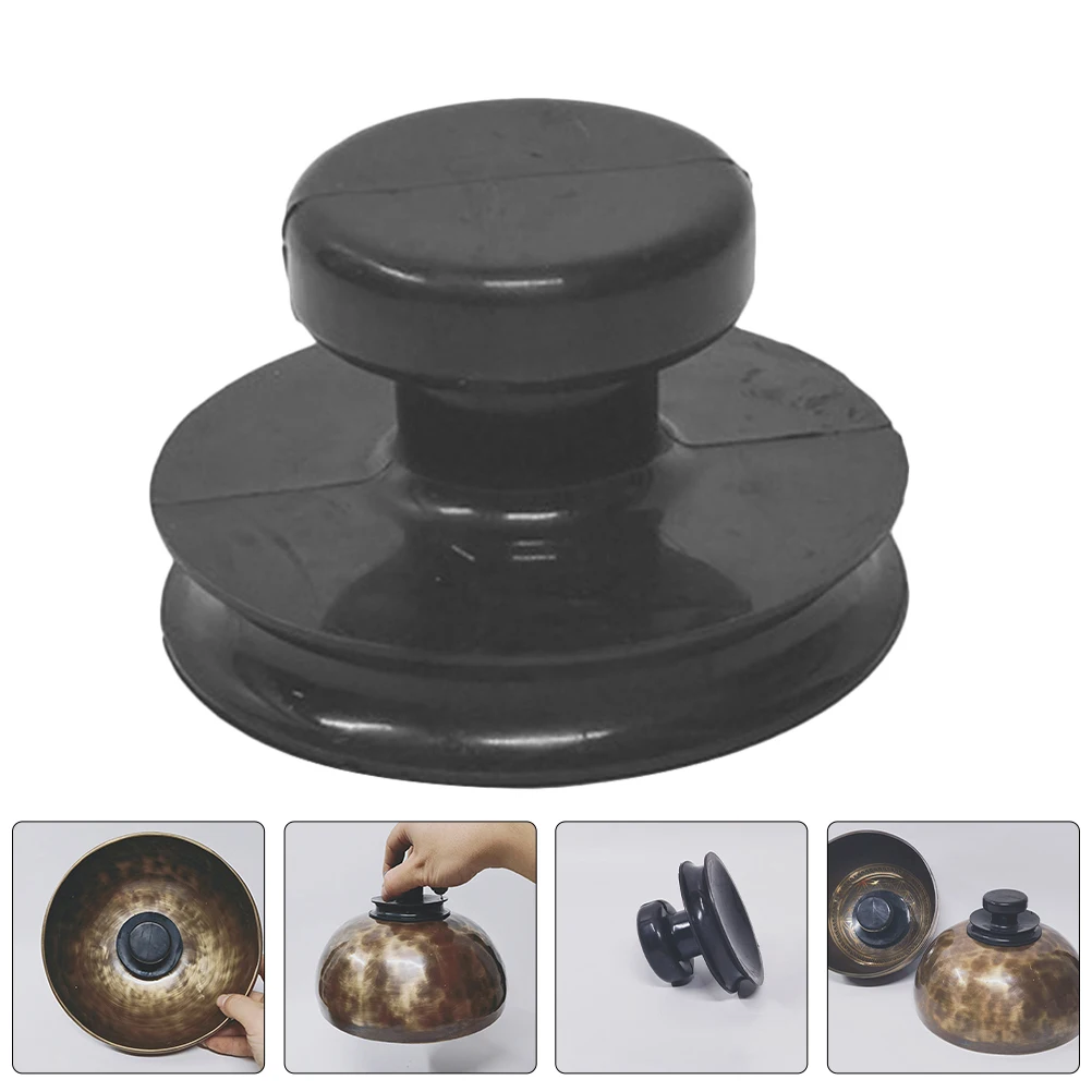 

4 Pcs Anti-slip Suction Cup Aquarium Tubing Cups Music Bowl Airline Buddha Tools Attachments Rubber for