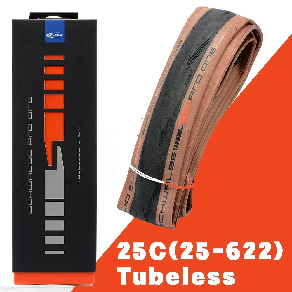 SCHWALBE PRO ONE 700C ROAD BICYCLE TIRE Tubeless TLE OR TUBE ONLY  700X25C 700X28C 700X30C Ultra Light BIKE TYRE