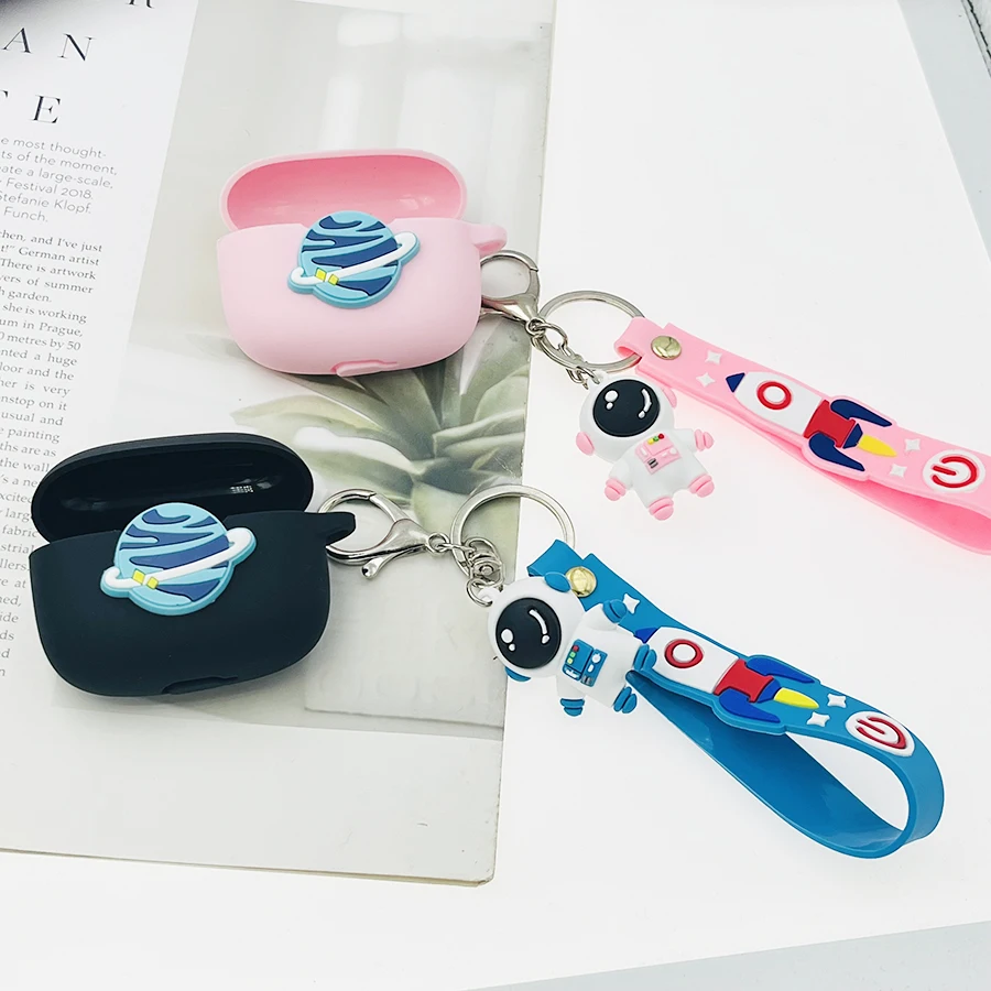 الكرتون سماعة غطاء ل VIVO TWS Air3 برو حافظة سيليكون للصدمات ل vivo TWS 3e/3i غطاء ل iQOO TWS Air3 صندوق