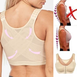 S-5XL Posture Corrector Lift Up Women New Cross Back Bra Breathable Underwear Shockproof Sports Support Fiess Vest Bras