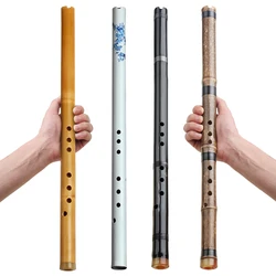 Chinese Flute Xiao With Blower Mouthpiece Suitable For Beginners Purple Bamboo Vertical Dizi Xiao Send Tassel