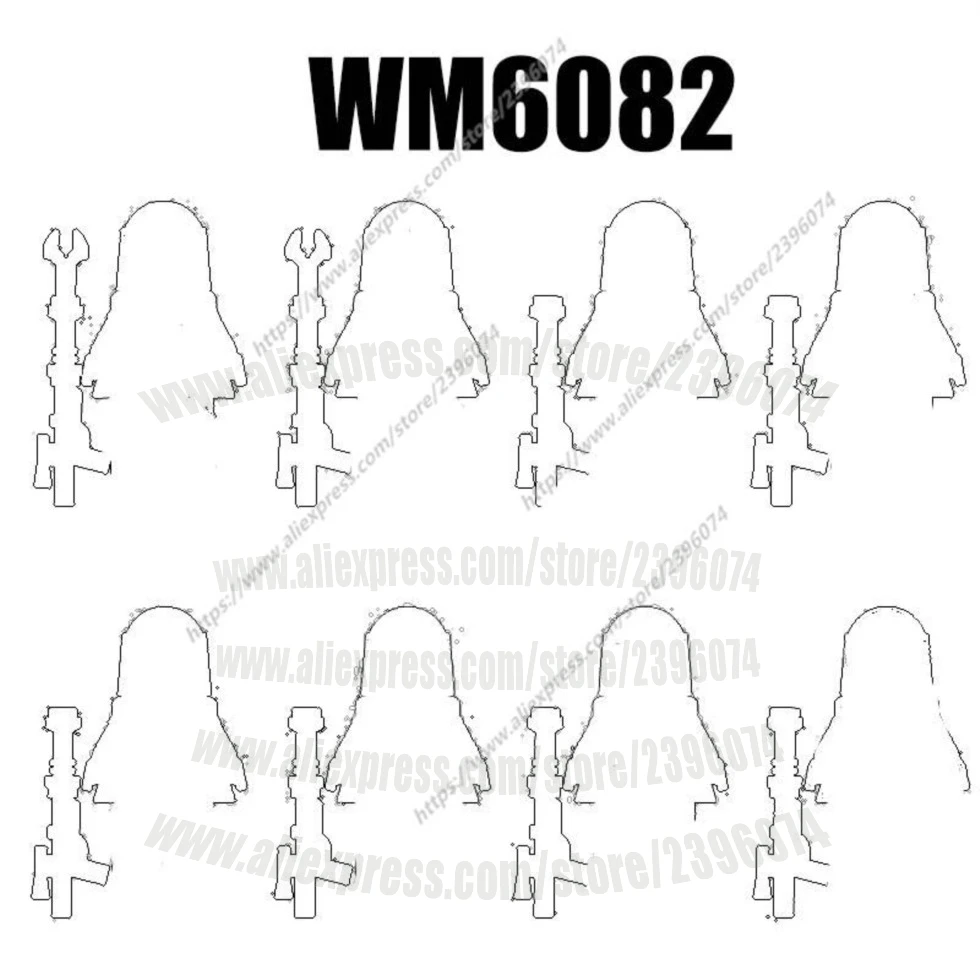 

WM6085 Фигурки фильмов Строительные блоки Кирпичи WM916 WM917 WM918 WM919 WM920 WM921 WM922 WM9223 Подарочные игрушки