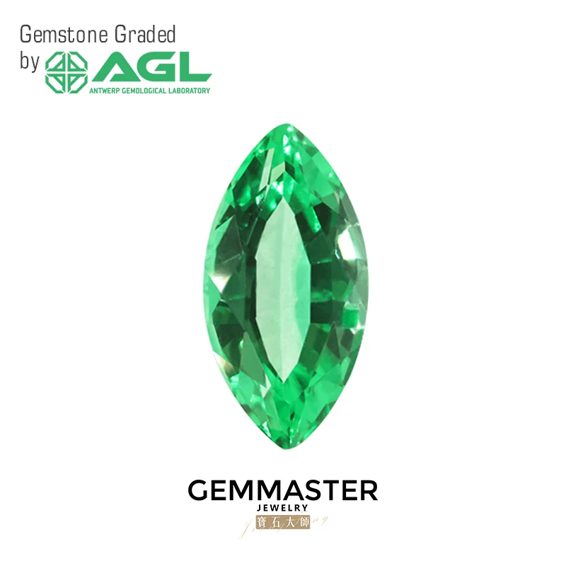 

Marquise Lab Grown Emerald 1 carat 3 carat 5 carat Muzo Green Verdant Green Emerald VVS VS AGL certificate Lab Emerald wholesale