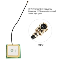 25*25*4mm Internal GPS GLONASS/GNSS Active Ceramic Antenna GPS Tracker for Drone/Vehicle/Car Tracking Device