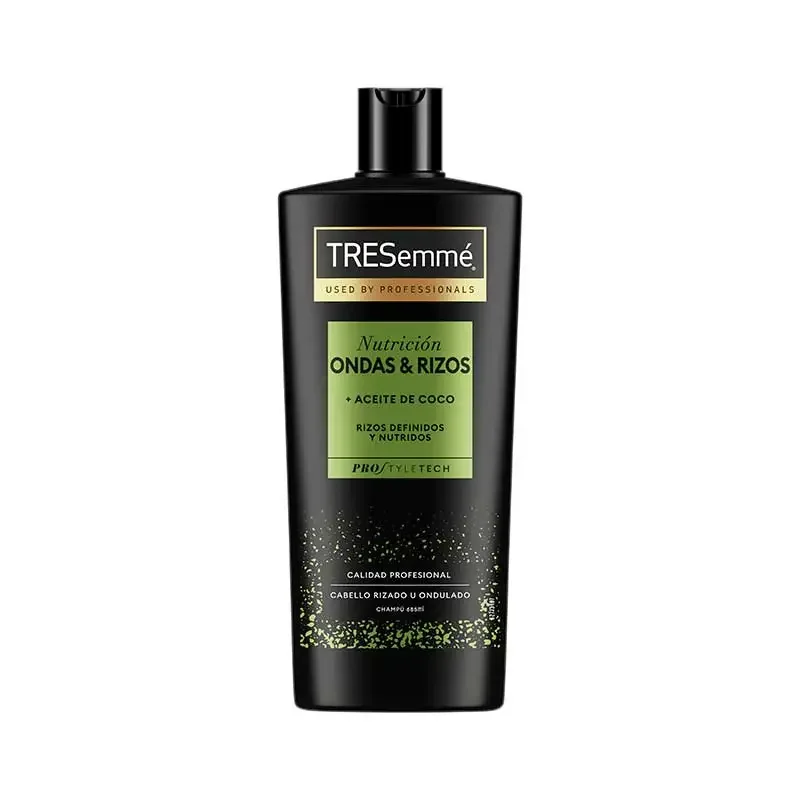 Tresemmé Tresemme Champú Nutricion Ondas & Rizos con Aceite de Coco 685 Ml【roua】 - Rizos Definidos - Nutrición Profunda - Fortalece y Maneja el Cabello