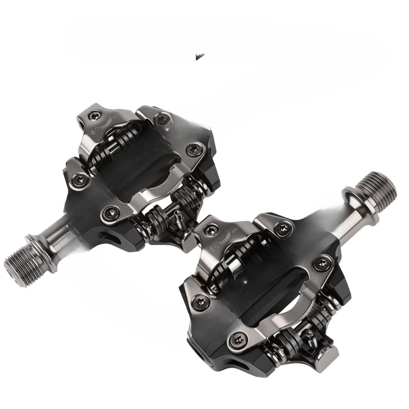 

Bicycle double-sided self-locking pedal M7 off-road competition grade aluminum alloy bearing locking pedal