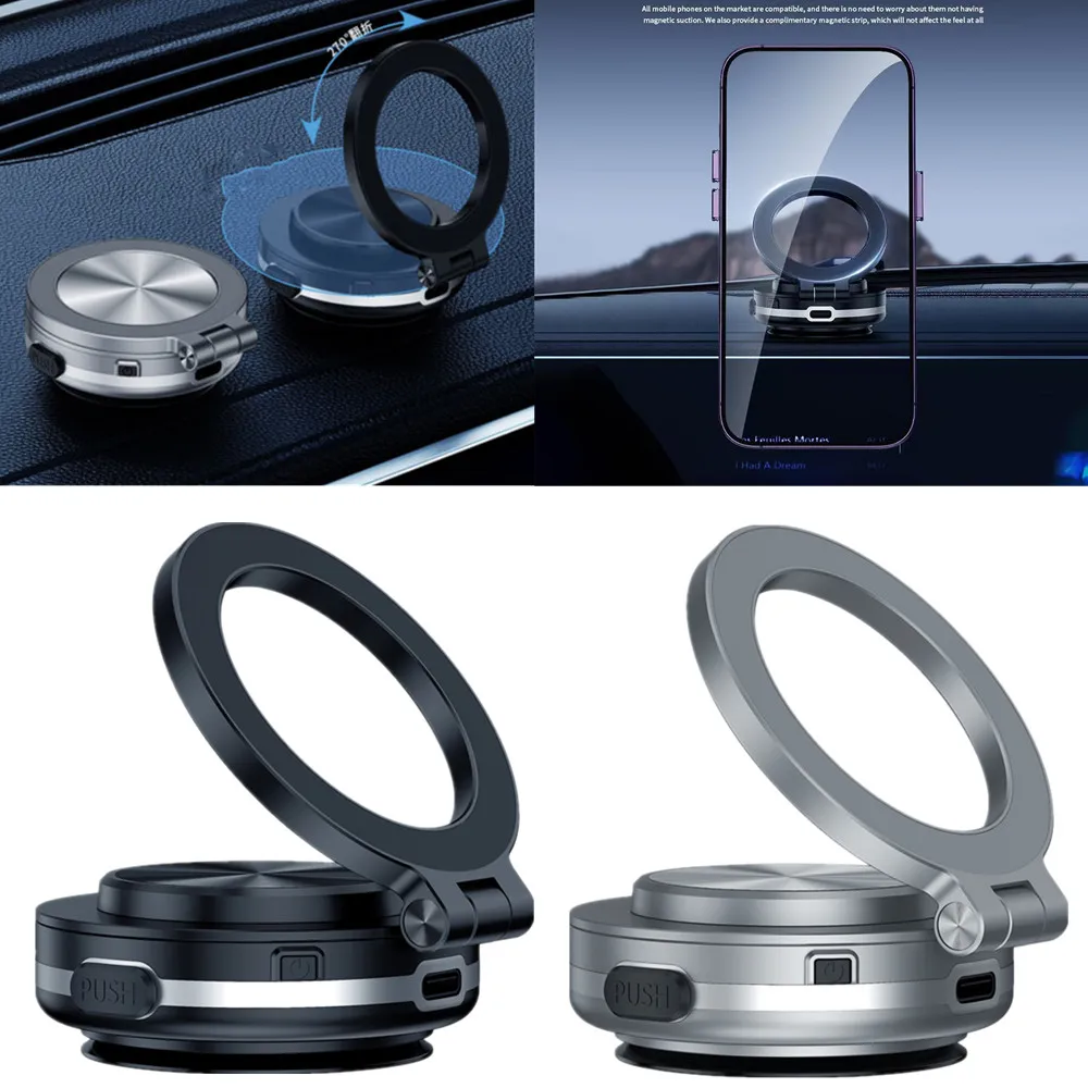 

Magnetic Car Phone Holder for iPhone 15 14 Xiaomi Huawei Dashboard Wall Mounted for Samsung Magnet Folding Stand Universal